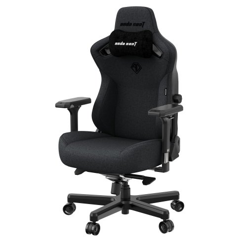 Купить Игровое кресло Anda Seat Kaiser 3 XL (AD12YDC-XL-01-GB-CF) Dark Gray - цена в Харькове, Киеве, Днепре, Одессе
в интернет-магазине Telemart фото