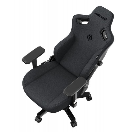 Купить Игровое кресло Anda Seat Kaiser 3 XL (AD12YDC-XL-01-GB-CF) Dark Gray - цена в Харькове, Киеве, Днепре, Одессе
в интернет-магазине Telemart фото