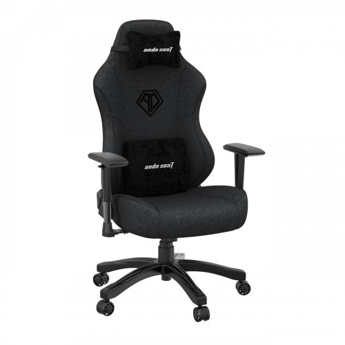 Ігрове крісло Anda Seat Phantom 3 L (AD18Y-06-GB-F) Dark Gray купити в Україні: Київ, Львів, Хмельницький, Тернопіль, Івано-Франківськ | Низька ціна, відгуки, характеристики від TELEMART фото