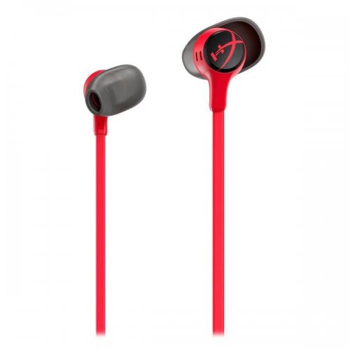 Купити Навушники HyperX Cloud Earbuds II (705L8AA) Red - ціна в Києві, Львові, Вінниці, Хмельницькому, Франківську, Україні | інтернет-магазин TELEMART.UA фото