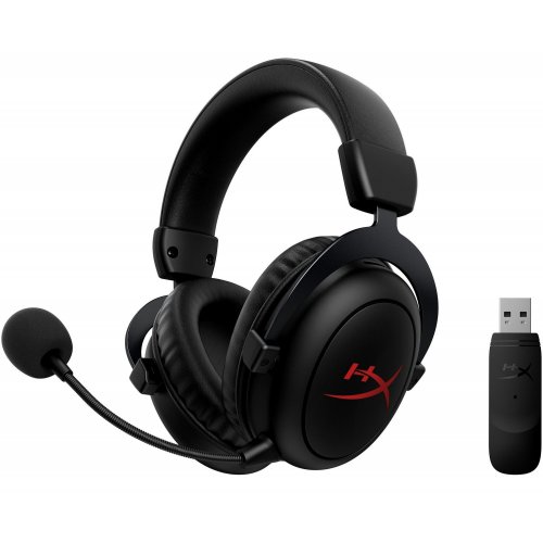 Купити Навушники HyperX Cloud II Core Wireless (6Y2G8AA) Black - ціна в Києві, Львові, Вінниці, Хмельницькому, Франківську, Україні | інтернет-магазин TELEMART.UA фото