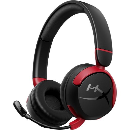 Купити Навушники HyperX Cloud Mini Wireless (7G8F1AA) Black/Red - ціна в Києві, Львові, Вінниці, Хмельницькому, Франківську, Україні | інтернет-магазин TELEMART.UA фото