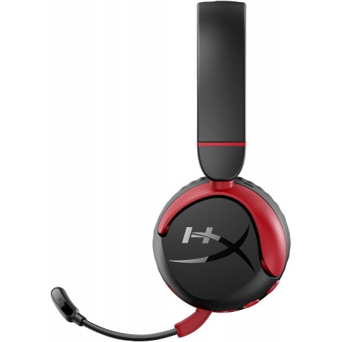 Купити Навушники HyperX Cloud Mini Wireless (7G8F1AA) Black/Red - ціна в Києві, Львові, Вінниці, Хмельницькому, Франківську, Україні | інтернет-магазин TELEMART.UA фото