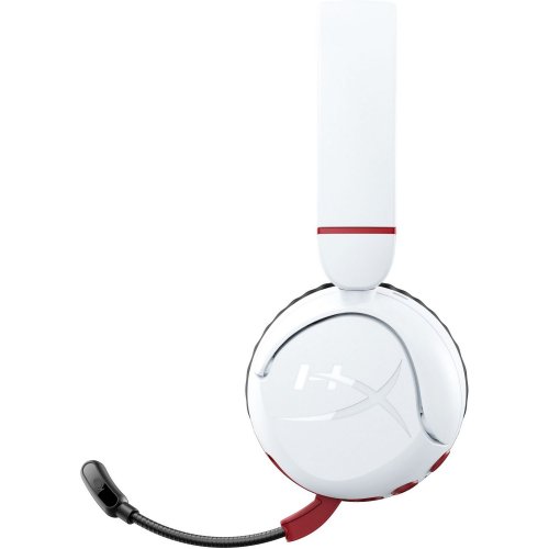 Купити Навушники HyperX Cloud Mini Wireless (7G8F2AA) White - ціна в Києві, Львові, Вінниці, Хмельницькому, Франківську, Україні | інтернет-магазин TELEMART.UA фото