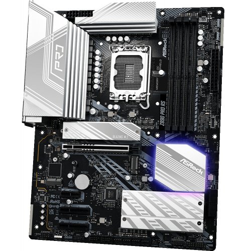 Материнська плата AsRock Z890 Pro RS (s1851, Intel Z890) купити з перевіркою сумісності: огляд, характеристики, ціна у Києві, Львові, Вінниці, Хмельницькому, Івано-Франківську, Україні | інтернет-магазин TELEMART.UA фото