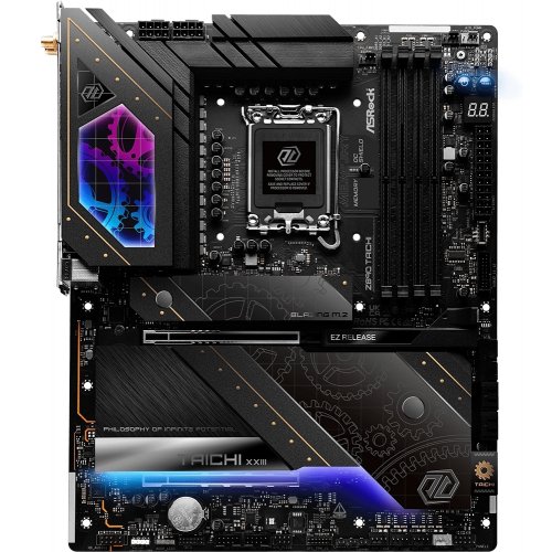 Купить Материнская плата AsRock Z890 Taichi (s1851, Intel Z890) с проверкой совместимости: обзор, характеристики, цена в Киеве, Днепре, Одессе, Харькове, Украине | интернет-магазин TELEMART.UA фото