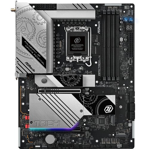 Купить Материнская плата AsRock Z890 Taichi Lite (s1851, Intel Z890) с проверкой совместимости: обзор, характеристики, цена в Киеве, Днепре, Одессе, Харькове, Украине | интернет-магазин TELEMART.UA фото