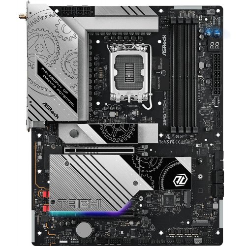 Материнська плата AsRock Z890 Taichi Lite (s1851, Intel Z890) купити з перевіркою сумісності: огляд, характеристики, ціна у Києві, Львові, Вінниці, Хмельницькому, Івано-Франківську, Україні | інтернет-магазин TELEMART.UA фото