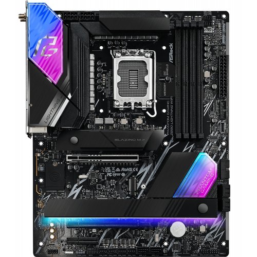 Материнська плата AsRock Z890 Lightning WiFi (s1851, Intel Z890) купити з перевіркою сумісності: огляд, характеристики, ціна у Києві, Львові, Вінниці, Хмельницькому, Івано-Франківську, Україні | інтернет-магазин TELEMART.UA фото