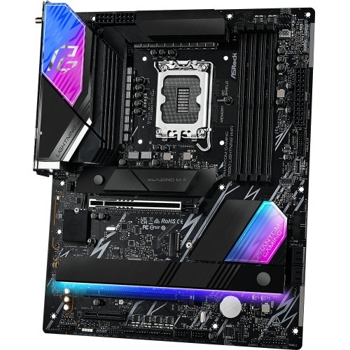 Материнська плата AsRock Z890 Lightning WiFi (s1851, Intel Z890) купити з перевіркою сумісності: огляд, характеристики, ціна у Києві, Львові, Вінниці, Хмельницькому, Івано-Франківську, Україні | інтернет-магазин TELEMART.UA фото