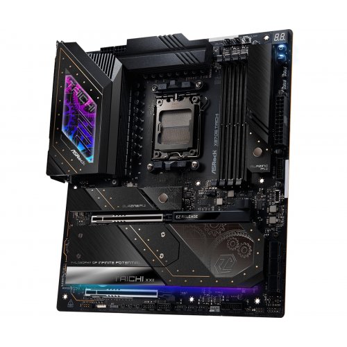 Купить Материнская плата AsRock X870E Taichi (sAM5, AMD X870E) с проверкой совместимости: обзор, характеристики, цена в Киеве, Днепре, Одессе, Харькове, Украине | интернет-магазин TELEMART.UA фото