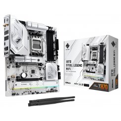 Материнська плата AsRock X870 Steel Legend WiFi (sAM5, AMD X870)