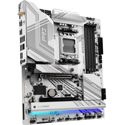 Photo Motherboard AsRock X870 Pro RS WiFi (sAM5, AMD X870)