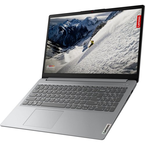 Купити Ноутбук Lenovo IdeaPad 1 15AMN7 (82VG00QPRA) Cloud Grey - ціна в Києві, Львові, Вінниці, Хмельницькому, Франківську, Україні | інтернет-магазин TELEMART.UA фото