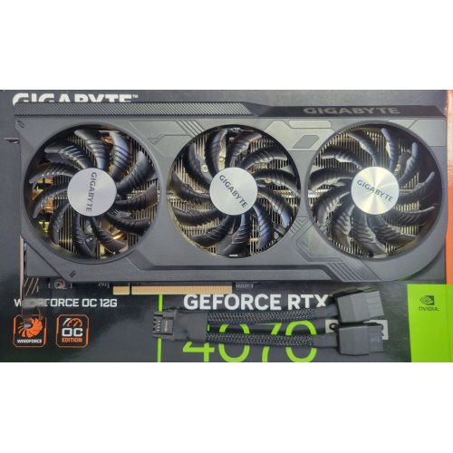 Купить Уценка видеокарта Gigabyte GeForce RTX 4070 SUPER WINDFORCE OC 12288MB (GV-N407SWF3OC-12GD) (Следы установки, 687658) с проверкой совместимости: обзор, характеристики, цена в Киеве, Днепре, Одессе, Харькове, Украине | интернет-магазин TELEMART.UA фото