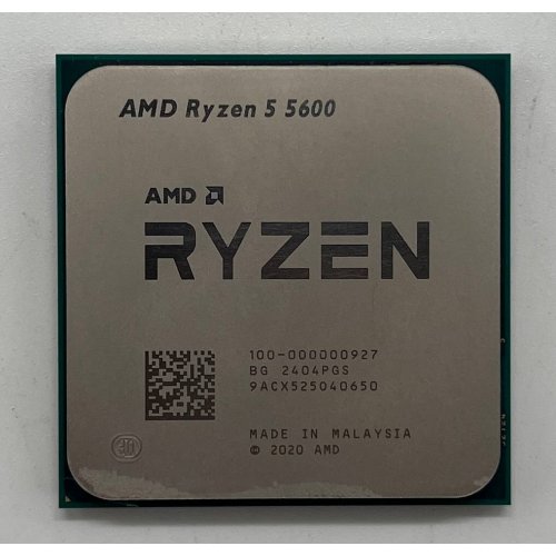 Купить Процессор AMD Ryzen 5 5600 3.5(4.4)GHz 32MB sAM4 Tray (100-000000927) (Восстановлено продавцом, 687718) с проверкой совместимости: обзор, характеристики, цена в Киеве, Днепре, Одессе, Харькове, Украине | интернет-магазин TELEMART.UA фото