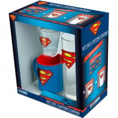 Подарочный набор ABYstyle DC Comics Superman стакан, рюмка, мини чашка (ABYPCK129)