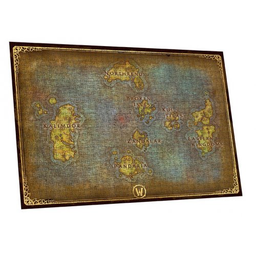 Купить Пазл ABYstyle World of Warcraft Azeroth's map 1000 pcs (ABYJDP011) - цена в Харькове, Киеве, Днепре, Одессе
в интернет-магазине Telemart фото