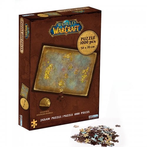 Купить Пазл ABYstyle World of Warcraft Azeroth's map 1000 pcs (ABYJDP011) - цена в Харькове, Киеве, Днепре, Одессе
в интернет-магазине Telemart фото