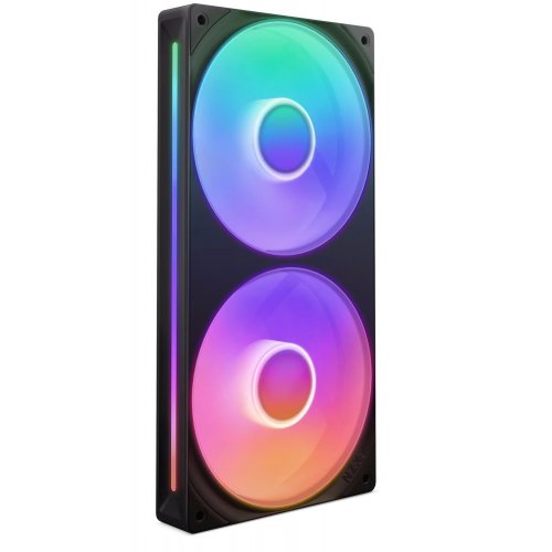 Кулер для корпуса NZXT F240 RGB Core (RF-U24HF-B1) Black купити з перевіркою сумісності: огляд, характеристики, ціна у Києві, Львові, Вінниці, Хмельницькому, Івано-Франківську, Україні | інтернет-магазин TELEMART.UA фото