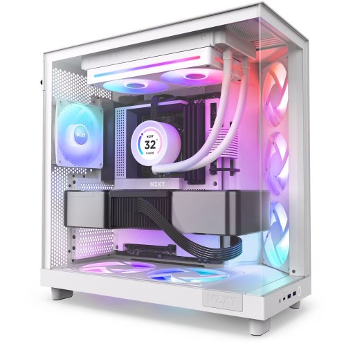 Купить Кулер для корпуса NZXT F240 RGB Core (RF-U24HF-W1) White с проверкой совместимости: обзор, характеристики, цена в Киеве, Днепре, Одессе, Харькове, Украине | интернет-магазин TELEMART.UA фото