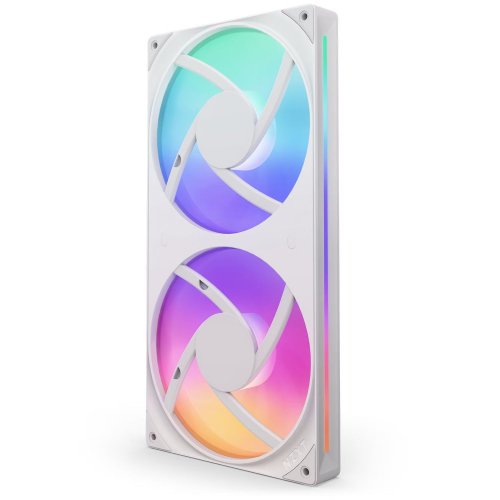 Кулер для корпуса NZXT F280 RGB Core (RF-U28HF-W1) White купити з перевіркою сумісності: огляд, характеристики, ціна у Києві, Львові, Вінниці, Хмельницькому, Івано-Франківську, Україні | інтернет-магазин TELEMART.UA фото