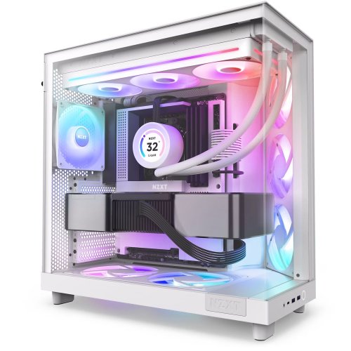 Кулер для корпуса NZXT F360 RGB Core (RF-U36HF-W1) White купити з перевіркою сумісності: огляд, характеристики, ціна у Києві, Львові, Вінниці, Хмельницькому, Івано-Франківську, Україні | інтернет-магазин TELEMART.UA фото