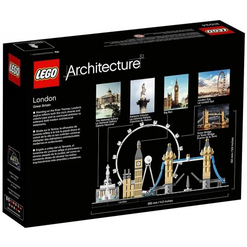 Купить Конструктор LEGO Architecture Лондон 468 деталей (21034) - цена в Харькове, Киеве, Днепре, Одессе
в интернет-магазине Telemart фото