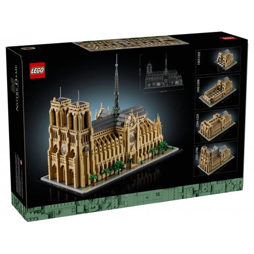 Купить Конструктор LEGO Architecture Нотр-Дам-де-Пари 4383 детали (21061) - цена в Харькове, Киеве, Днепре, Одессе
в интернет-магазине Telemart фото