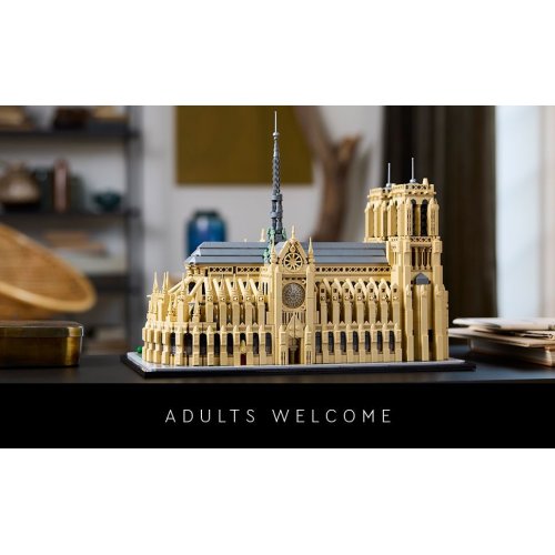 Купить Конструктор LEGO Architecture Нотр-Дам-де-Пари 4383 детали (21061) - цена в Харькове, Киеве, Днепре, Одессе
в интернет-магазине Telemart фото