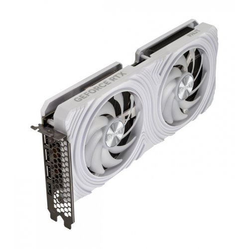 Купить Видеокарта Palit GeForce RTX 4070 White OC 12288MB (NE64070S19K9-1048L) с проверкой совместимости: обзор, характеристики, цена в Киеве, Днепре, Одессе, Харькове, Украине | интернет-магазин TELEMART.UA фото