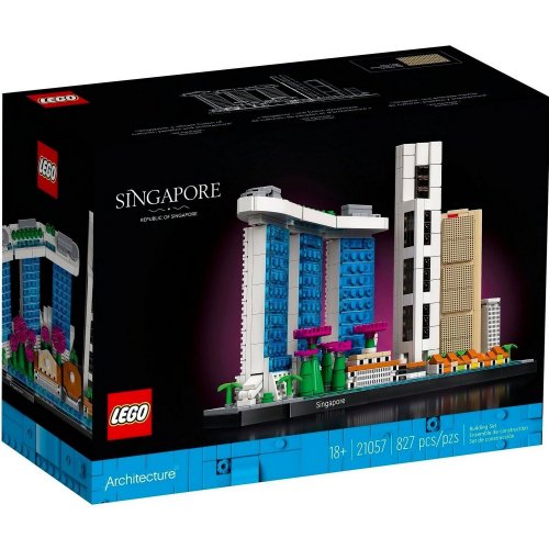 Купить Конструктор LEGO Architecture Сингапур 827 деталей (21057) - цена в Харькове, Киеве, Днепре, Одессе
в интернет-магазине Telemart фото