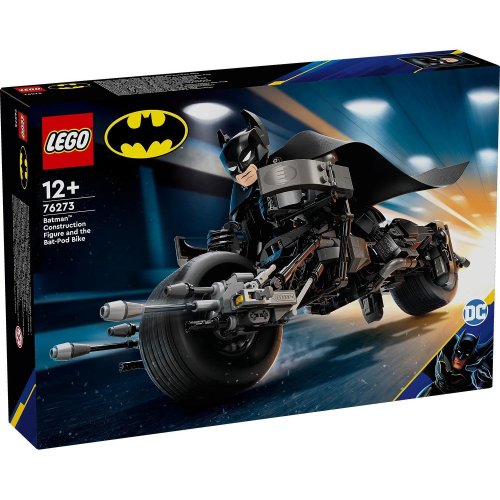 Купить Конструктор LEGO DC Batman Фигурка Бэтмена для сборки и бэтцикл 713 деталей (76273) - цена в Харькове, Киеве, Днепре, Одессе
в интернет-магазине Telemart фото