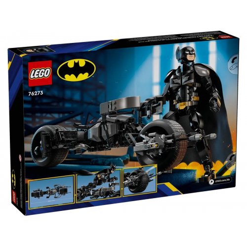 Купить Конструктор LEGO DC Batman Фигурка Бэтмена для сборки и бэтцикл 713 деталей (76273) - цена в Харькове, Киеве, Днепре, Одессе
в интернет-магазине Telemart фото