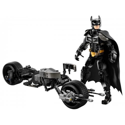 Купить Конструктор LEGO DC Batman Фигурка Бэтмена для сборки и бэтцикл 713 деталей (76273) - цена в Харькове, Киеве, Днепре, Одессе
в интернет-магазине Telemart фото