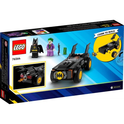 Купить Конструктор LEGO DC Batman Погоня на Бэтмобиле: Бэтмен против Джокера 54 детали (76264) - цена в Харькове, Киеве, Днепре, Одессе
в интернет-магазине Telemart фото