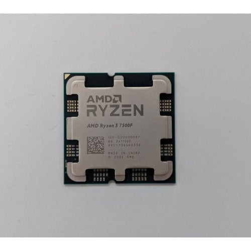 Купить Процессор AMD Ryzen 5 7500F 3.7(5.0)GHz 32MB sAM5 Tray (100-000000597) (Восстановлено продавцом, 688107) с проверкой совместимости: обзор, характеристики, цена в Киеве, Днепре, Одессе, Харькове, Украине | интернет-магазин TELEMART.UA фото