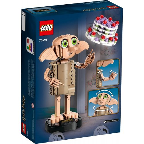 Купить Конструктор LEGO Harry Potter Эльф-домовой Добби 403 детали (76421) - цена в Харькове, Киеве, Днепре, Одессе
в интернет-магазине Telemart фото