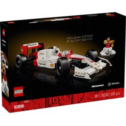 Конструктор LEGO Icons McLaren MP4/4 и Айртон Сенна 693 детали (10330)