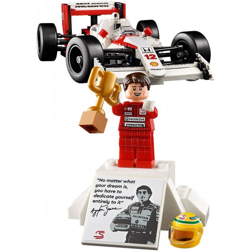 Купить Конструктор LEGO Icons McLaren MP4/4 и Айртон Сенна 693 детали (10330) - цена в Харькове, Киеве, Днепре, Одессе
в интернет-магазине Telemart фото