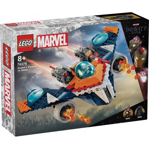 Купить Конструктор LEGO Marvel Warbird Ракеты vs. Ронан 290 деталей (76278) - цена в Харькове, Киеве, Днепре, Одессе
в интернет-магазине Telemart фото