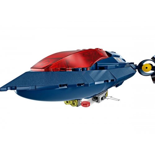 Купить Конструктор LEGO Marvel X-Jet Людей Икс 359 деталей (76281) - цена в Харькове, Киеве, Днепре, Одессе
в интернет-магазине Telemart фото