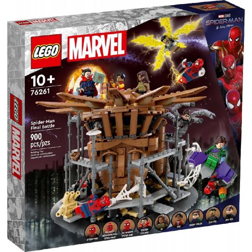 Купить Конструктор LEGO Marvel Решающий бой Человека-Паука 900 деталей (76261) - цена в Харькове, Киеве, Днепре, Одессе
в интернет-магазине Telemart фото