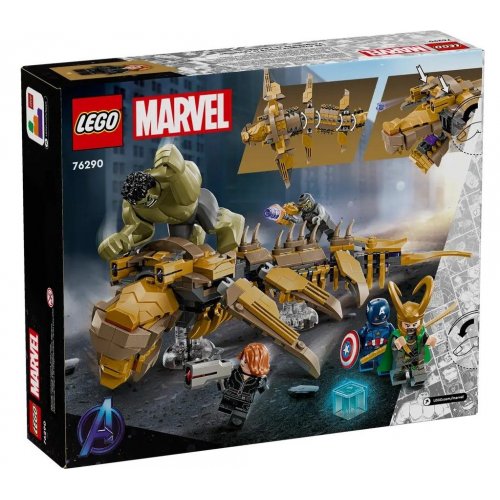 Купить Конструктор LEGO Marvel Мстители против Левиафана 347 деталей (76290) - цена в Харькове, Киеве, Днепре, Одессе
в интернет-магазине Telemart фото