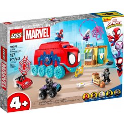 Конструктор LEGO Marvel Мобильная штаб-квартира команды Паука 187 деталей (10791)