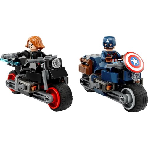 Купить Конструктор LEGO Marvel Мотоциклы Черной Вдовы и Капитана Америка 130 деталей (76260) - цена в Харькове, Киеве, Днепре, Одессе
в интернет-магазине Telemart фото