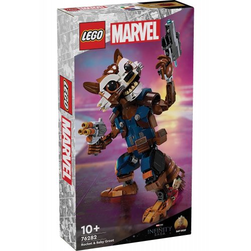 Купить Конструктор LEGO Marvel Ракета и малыш Грут 566 деталей (76282) - цена в Харькове, Киеве, Днепре, Одессе
в интернет-магазине Telemart фото