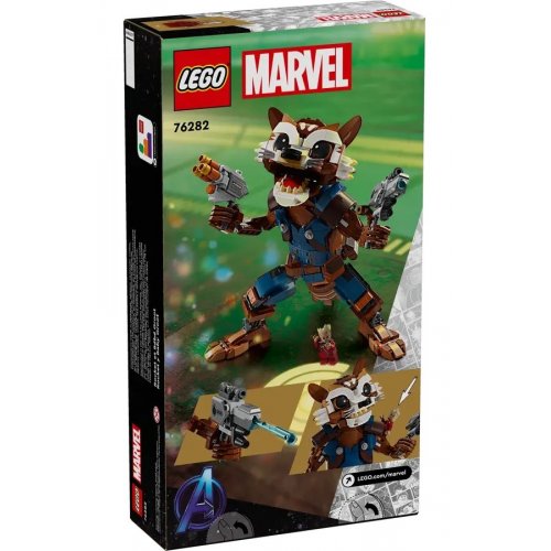 Купить Конструктор LEGO Marvel Ракета и малыш Грут 566 деталей (76282) - цена в Харькове, Киеве, Днепре, Одессе
в интернет-магазине Telemart фото