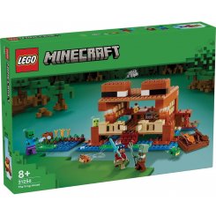 Конструктор LEGO Minecraft Дом в форме лягушки 400 деталей (21256)