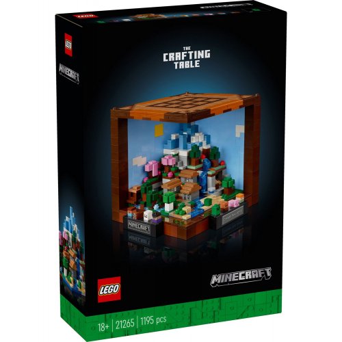 Купить Конструктор LEGO Minecraft Верстак 1195 деталей (21265) - цена в Харькове, Киеве, Днепре, Одессе
в интернет-магазине Telemart фото